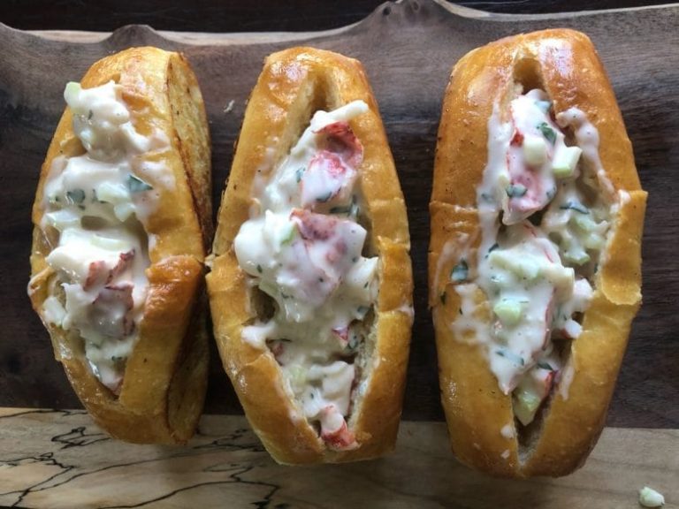 Classic Lobster Rolls on a New England Style Bun
