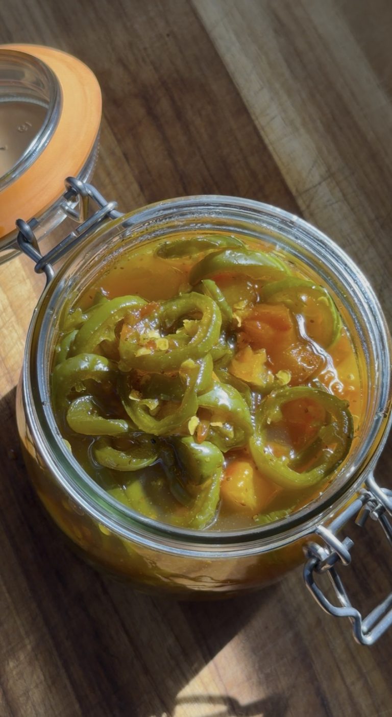 Jalapeno Peach Cowboy Candy